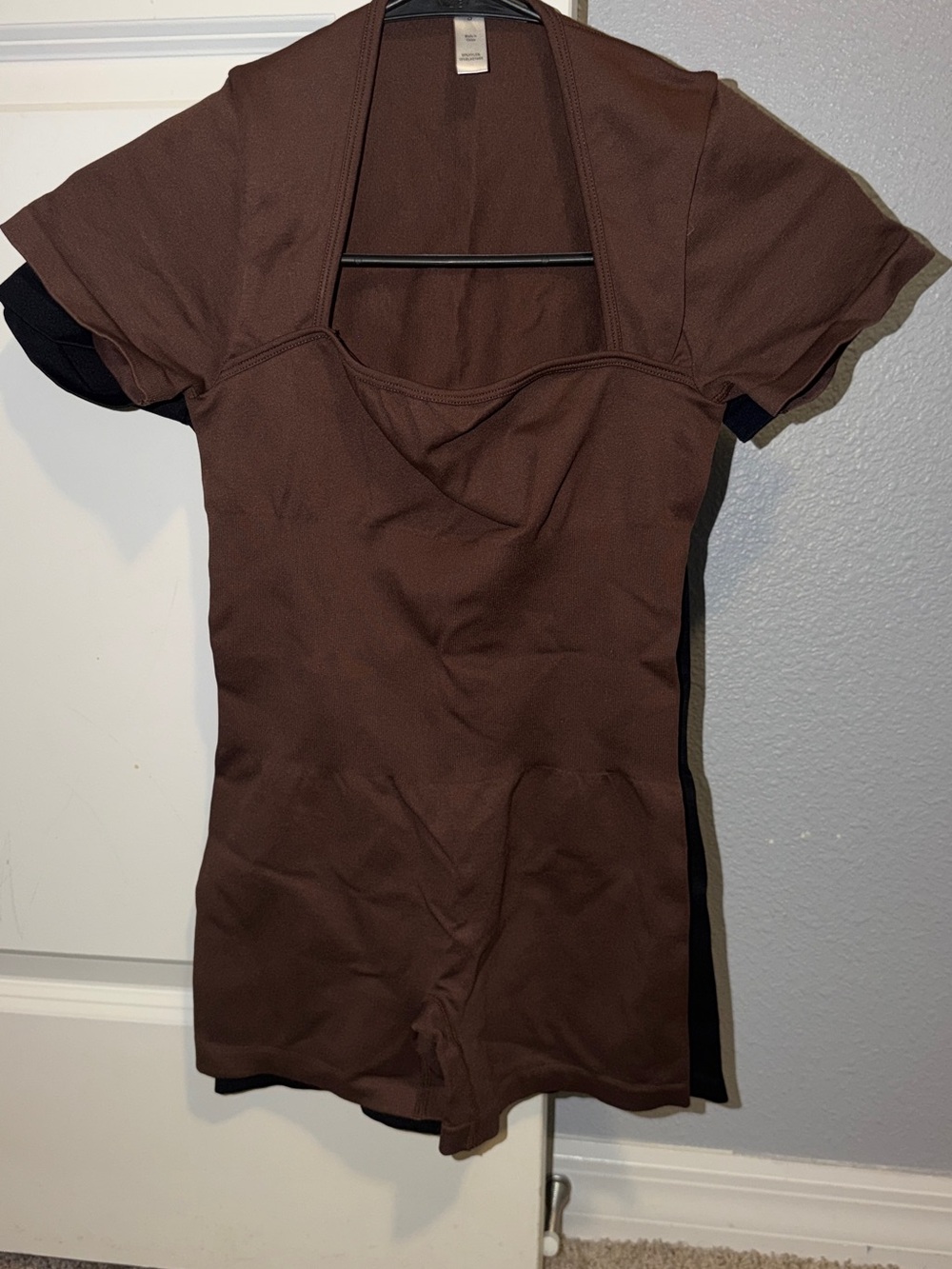 Women’s Short-Sleeve Scoop Neck Romper